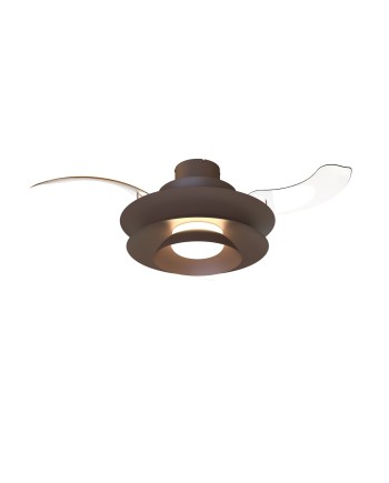 ACONCAGUA * PLAFÓN/VENTILADOR LED - CAFE